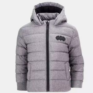 Batman Winterjacke grau Gr. 92 - 116
